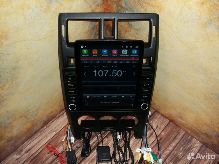 Магнитола LADA Priora Android типа Tesla