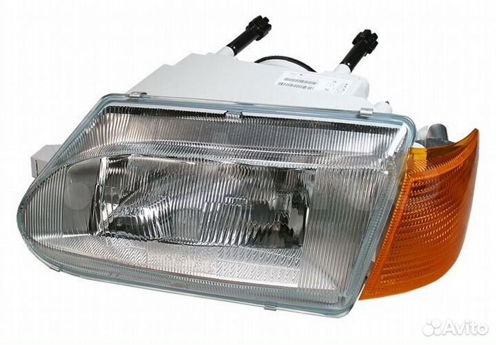 Блок фара ваз 2114 2115 белый желтый поворотник