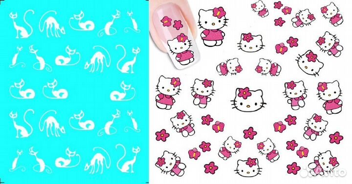 Наклейки для ногтей