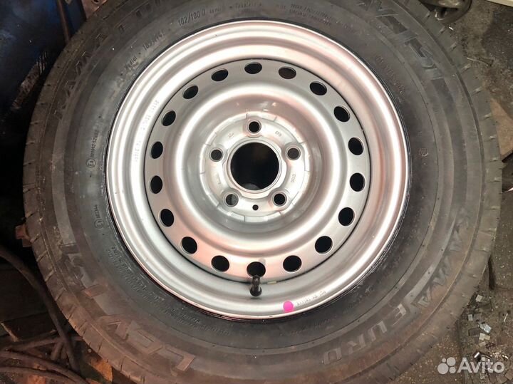 Запасное колесо для легкового прицепа 185R14C