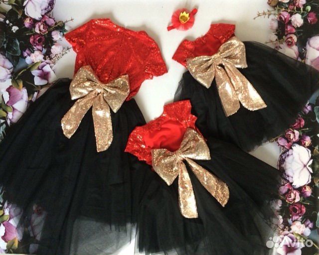 Платье мама дочка family look