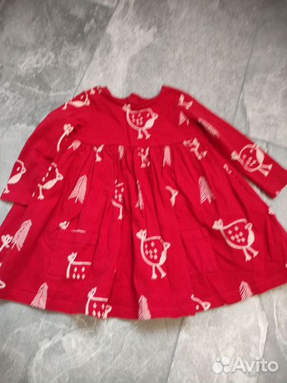 Вещи на девочку 9-12 мес