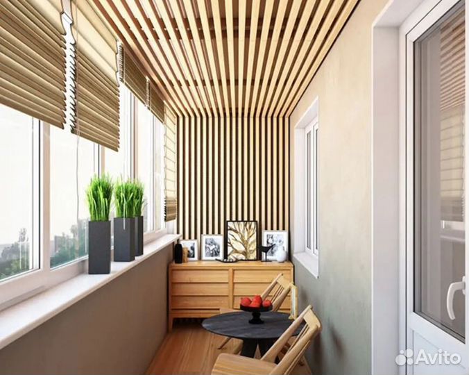 Ремонт балконов под ключ