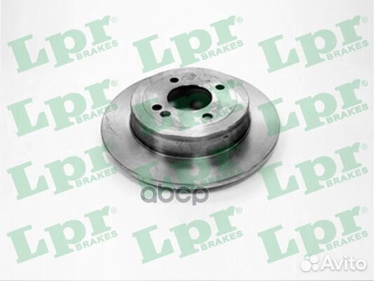 Диск торм. k2030p Lpr