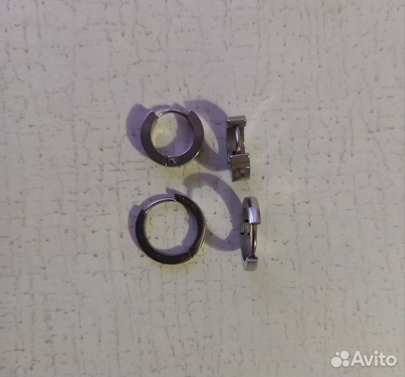 Серьги с сердечками кольцо кулон подвеска бабочка