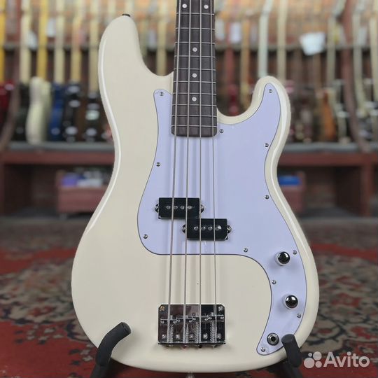 Бас-гитара DeMarco dmpb Precision Bass White