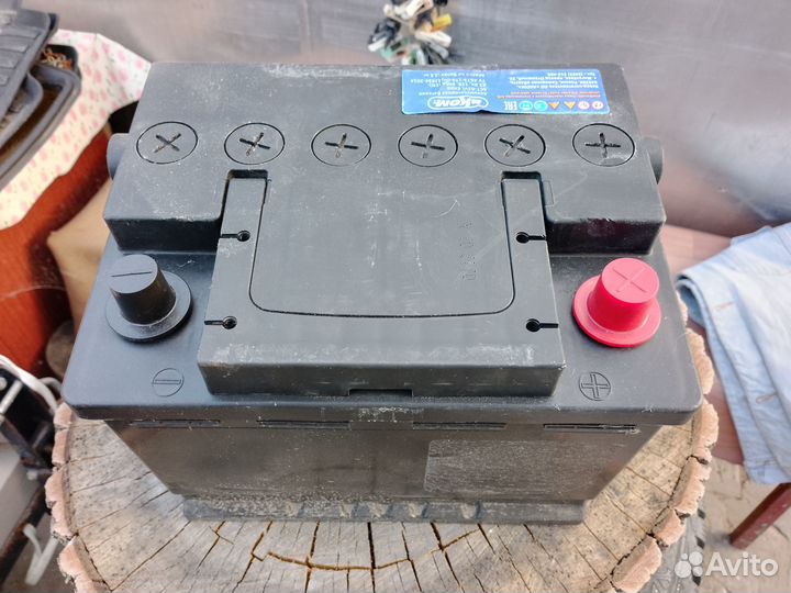 Аккумулятор akom 6ст-62 VL Евро 62 Ач