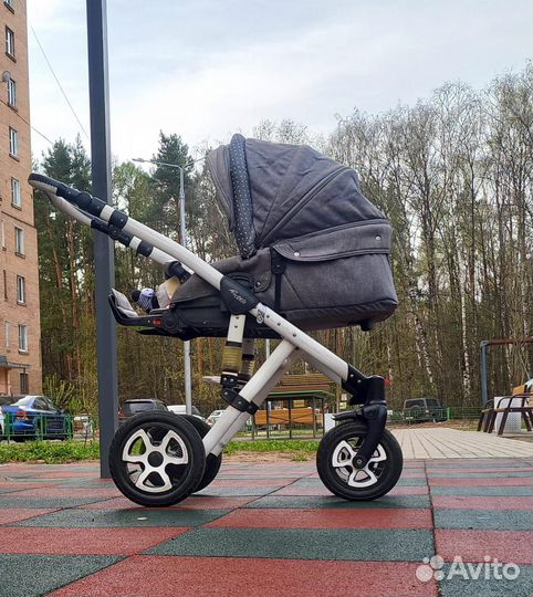 Коляска 2 в 1 adamex reggio