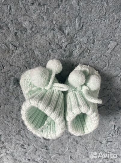 Вязанный костюм детский поддева