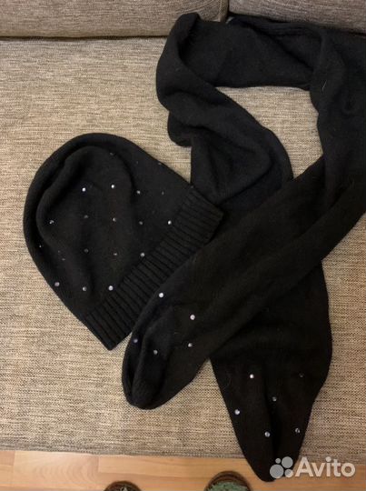 Комплект шапка и шарф