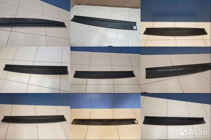 Накладка заднего бампера Toyota Land Cruiser 200 2008