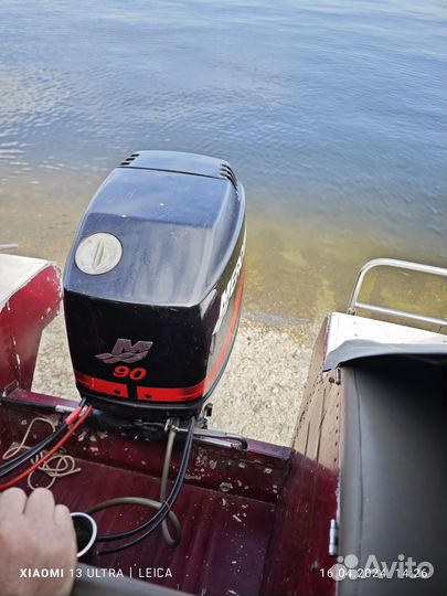 Лодочный мотор Mercury 90 elpto 2002г