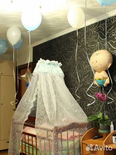 Бортики с балдахином