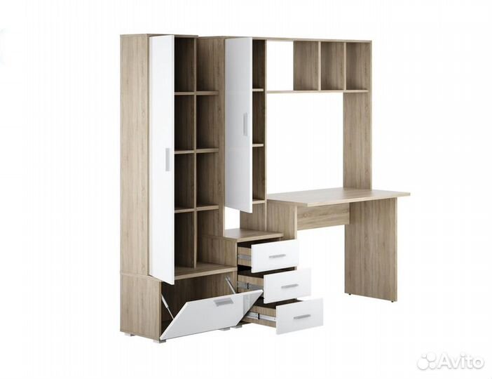 Компьютерный стол и шкаф