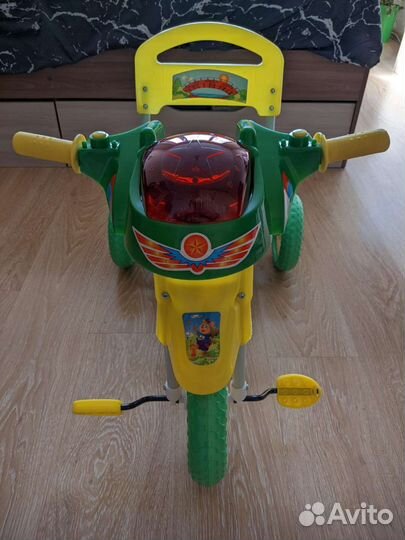 Новый, музыкальный велосипед