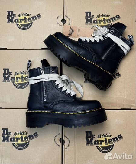 Ботинки Dr. Martens x Rick Owens 1460 Sole Jumbo