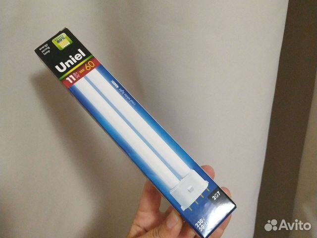 Лампочка uniel 11w 60 холодный белый