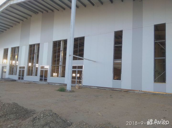 Алюминиевые окна под ключ