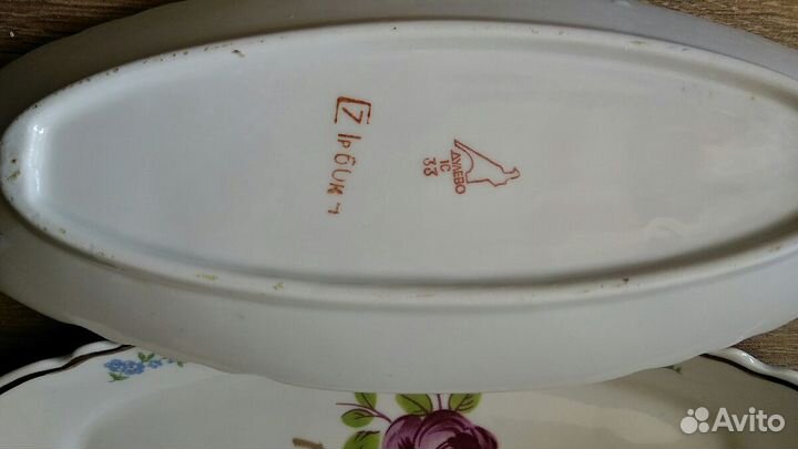 Селедочница Дулевский фарфор