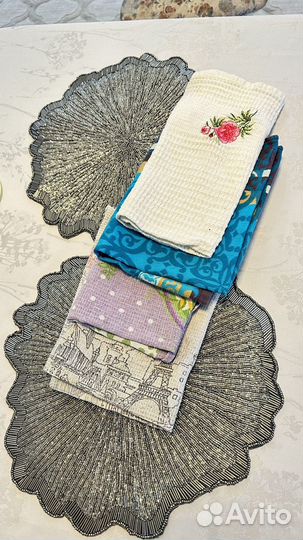 Скатерть, салфетки, полотенца