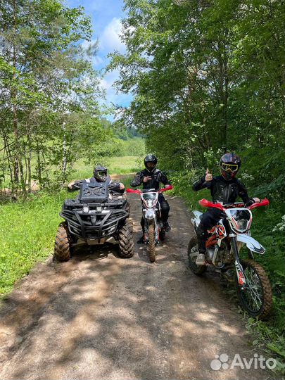 Прокат мотоциклов эндуро и питбайков
