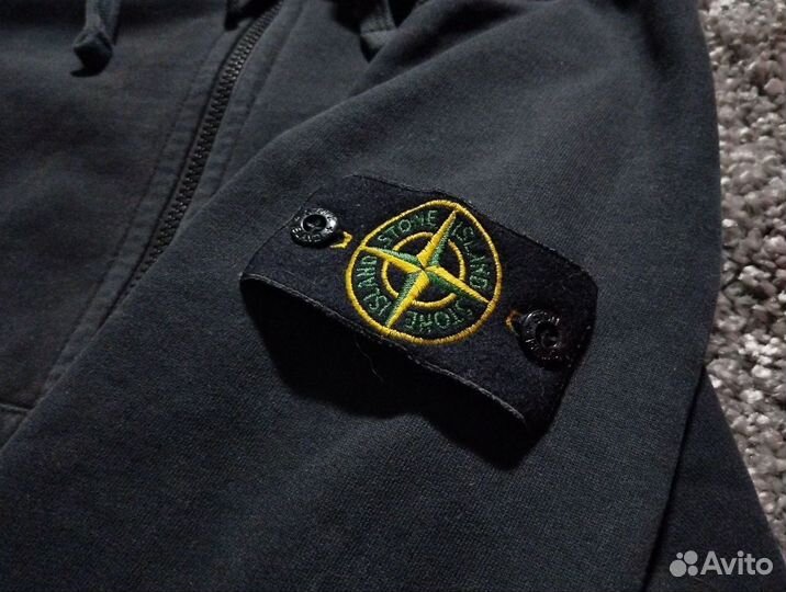 Stone island zip hoodie оригинал s-m