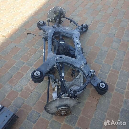 W166 Mercedes GLS X166 задний мост в сборе