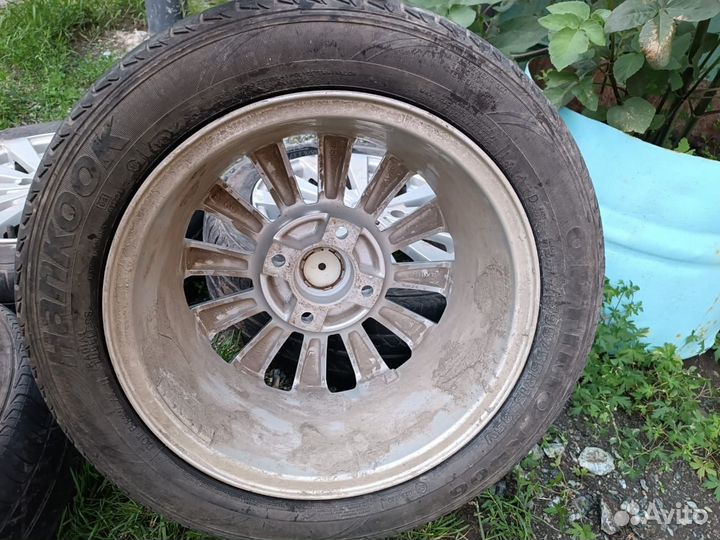Колёса летние шины диски покрышки R15 4:114/3