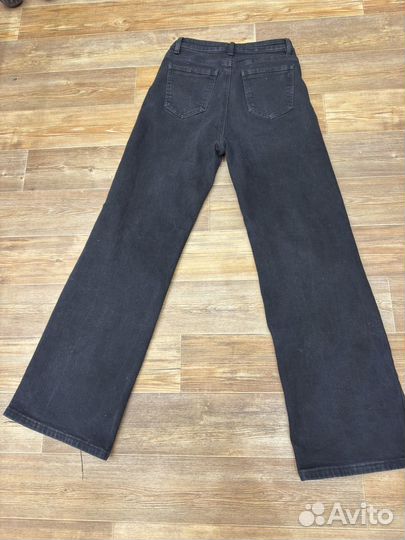 Джинсы клеш женские утепленные