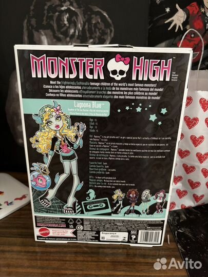 Кукла монстр хай в коробке
