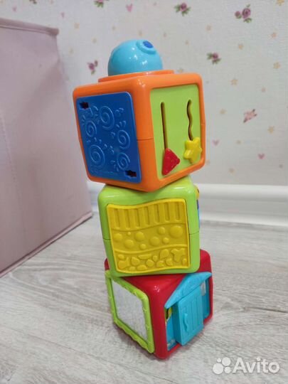 Развивающие кубики baby go