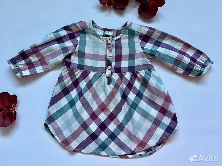Платье для девочки 68 74 H&M