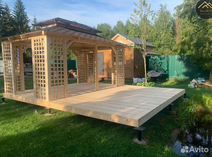 Беседка под ключ