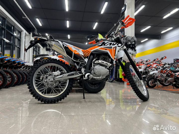 Мотоцикл кроссовый Kayo T2 Enduro 21/18