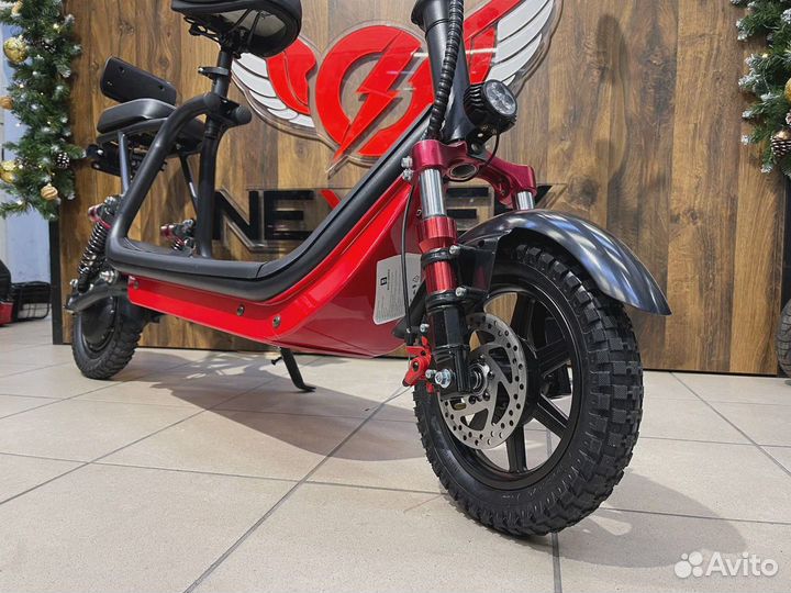 Электроскутер White Siberia Light 1200W