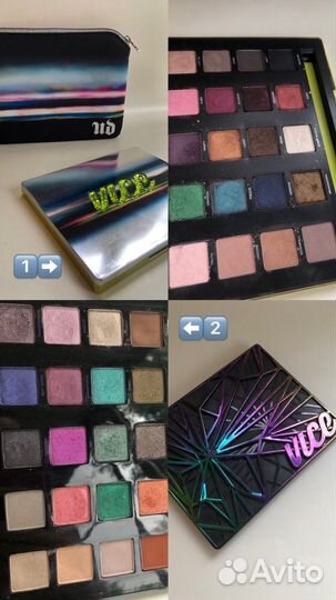 Палетки для лица и для глаз (новые и бу) оригинал