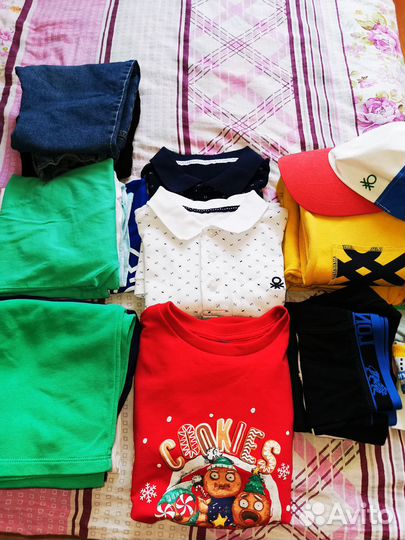 Вещи пакетом на мальчика 122