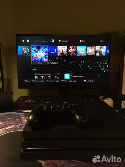 Sony PS4 PRO 1tb + 2 игры