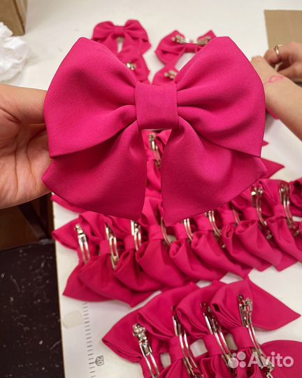 Банты для волос с автомат заколкой
