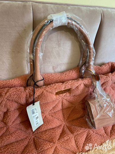 Сумка большая меховая