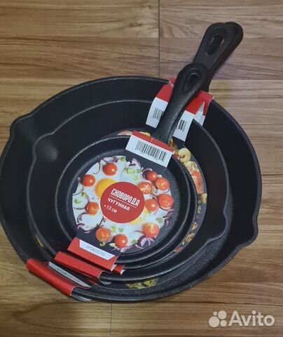 Чугунные сковороды