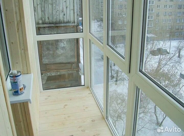 Остекление балкона