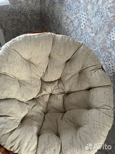 Кресло из натурального ротанга