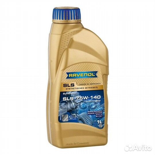 Трансмиссионное масло ravenol sls sae 75w-140 g