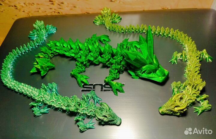 Дракон на 3d принтере