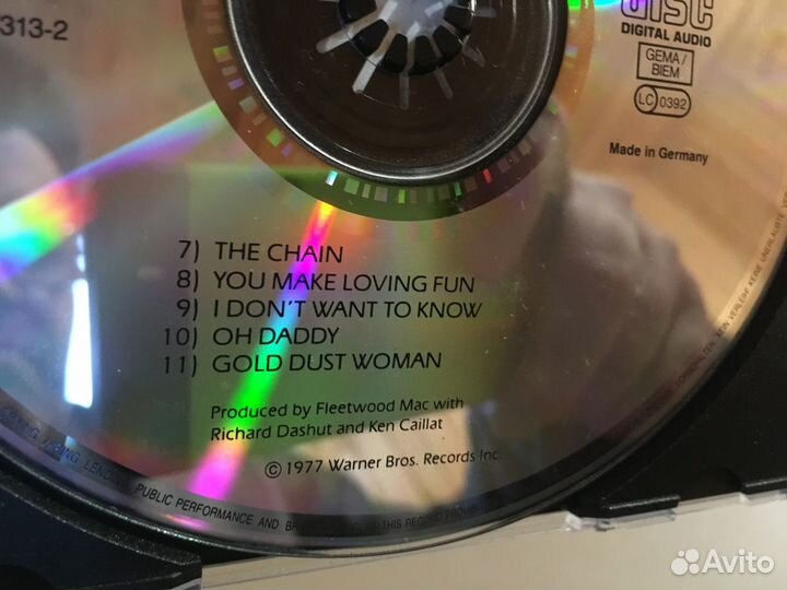 CD Fleetwood Mac «Rumours» - 1977