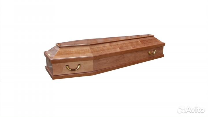 Гроб лакированный