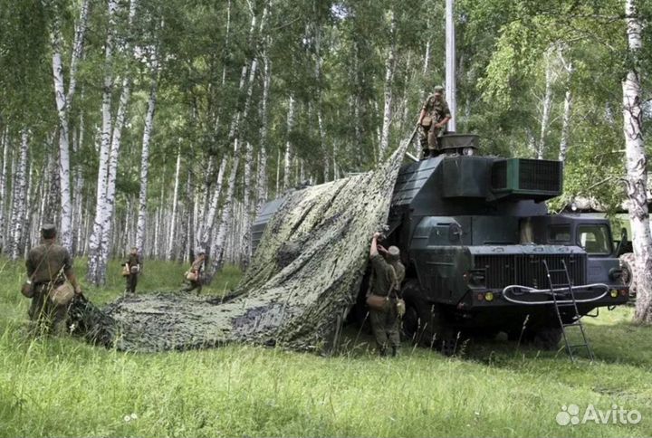 Маскировочная сеть (комплект) мкт-2Л (Лес) 12*18м