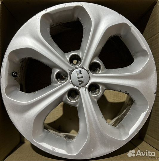 Оригинальные литые диски KIA sorento r17 5x114 3