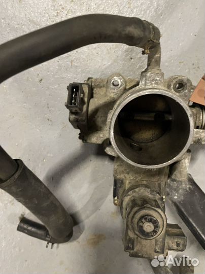 Заслонка дроссельная механика Kia Spectra